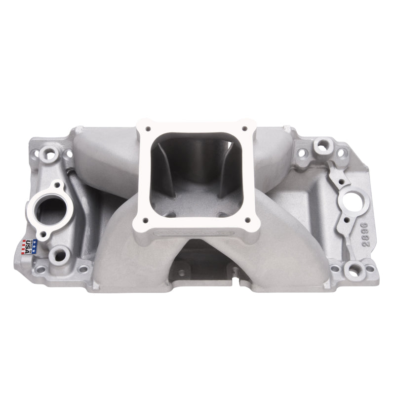 Edelbrock Manifold BB Chevy Short Deck Super Victor II (565) CNC Port-Matched for 60409 CNC Heads Edelbrock Intake Manifolds