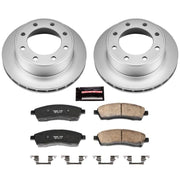 Power Stop 00-05 Ford Excursion Rear Z17 Evolution Geomet Coated Brake Kit PowerStop Brake Kits - Performance Blank