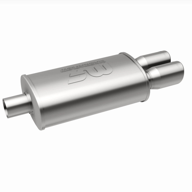 MagnaFlow Muffler W/Tip Mag SS 14X5X8 2.25/3 Magnaflow Muffler