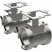 MagnaFlow 2018 Ford Mustang V8-5.0LGAS Exhaust Acc - 2.5in ID/OD - 304SS - Integrated V-Band Flanges Magnaflow Flanges