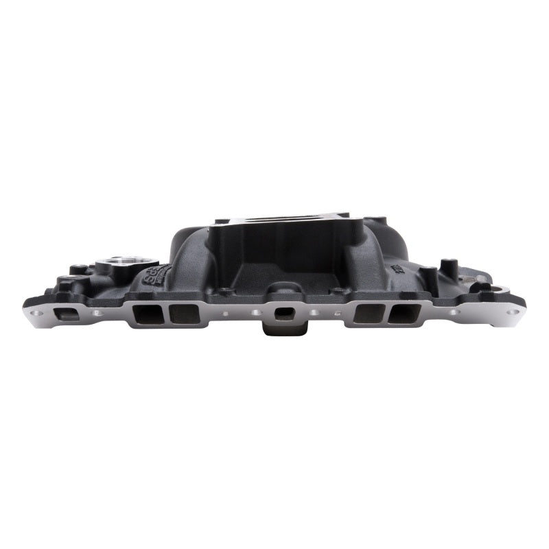 Edelbrock Intake Manifold Perf Eps SBC w/ Oil Fill Tube and Breather Black Edelbrock Intake Manifolds