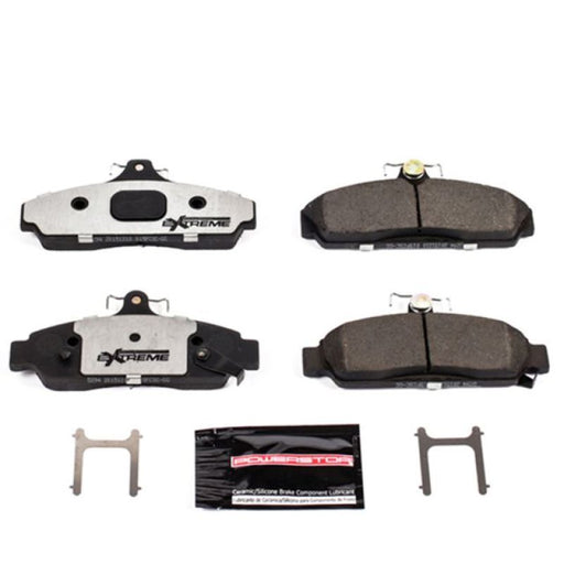 Power Stop 84-87 Chevrolet Corvette Front Z26 Extreme Street Brake Pads w/Hardware PowerStop Brake Pads - Performance