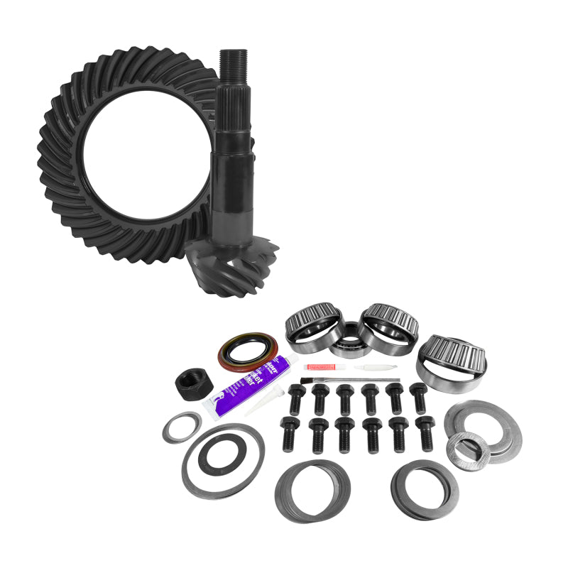 Yukon Gear 11.25in Dana 80 3.73 Rear Ring & Pinion Install Kit 4.125in OD Head Bearing Yukon Gear & Axle Differential Install Kits