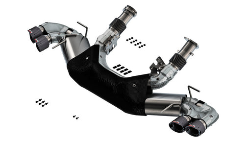 Borla 20-24 Chevy Corvette 6.2L V8 AT w/o NPP 3in S-Type Catback Exhaust - Carbon Fiber Tips Borla Catback