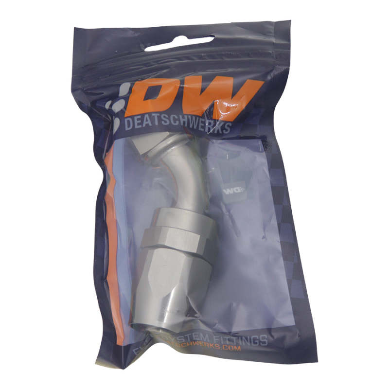 DeatschWerks 10AN Female Swivel 45-Degree Hose End CPE DeatschWerks Fittings