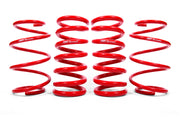 BMR 15-20 Ford Mustang S550 Lowering Spring Kit (Set Of 4) - Red BMR Suspension Lowering Springs