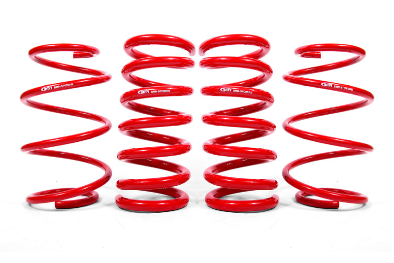 BMR 15-20 Ford Mustang S550 Lowering Spring Kit (Set Of 4) - Red BMR Suspension Lowering Springs