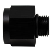 DeatschWerks 6AN ORB Male to M18 X 1.5 Metric Female (Incl O-Ring) - Anodized Matte Black DeatschWerks Fittings