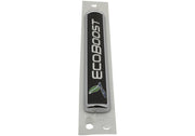 Ford Racing Black/Silver EcoBoost Emblem 3-1/2in x 9/16in - Set of 2 Ford Racing Other Body Components