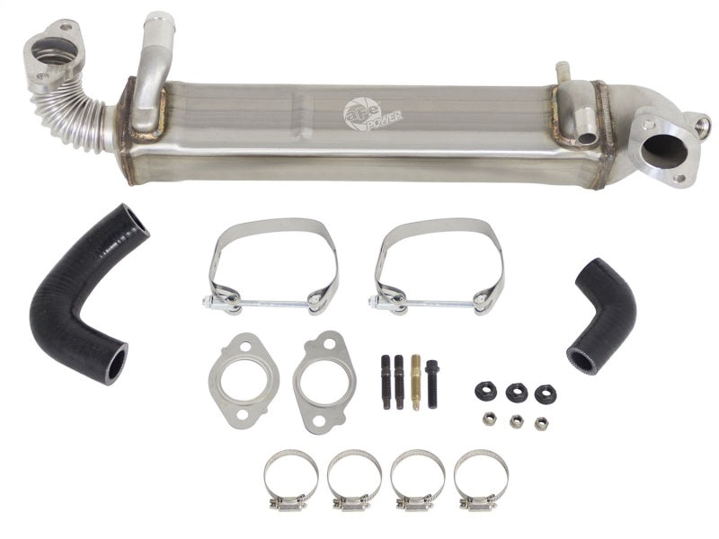 aFe Power BladeRunner EGR Cooler Vertical 08-10 Ford Diesel Trucks V8-6.4L (td) aFe EGR Coolers