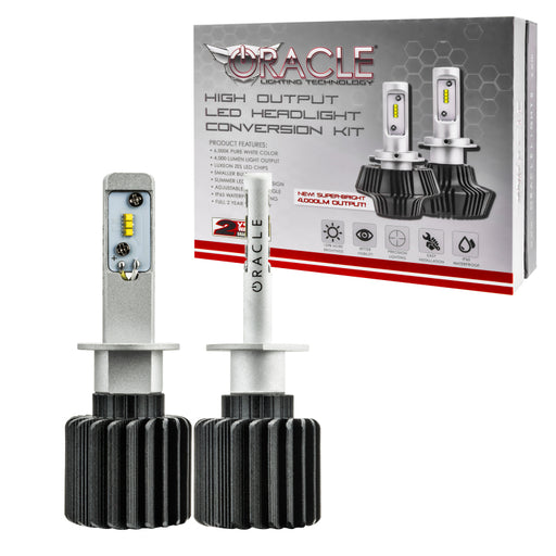 Oracle H1 4000 Lumen LED Headlight Bulbs (Pair) - 6000K ORACLE Lighting Bulbs