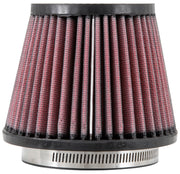 K&N Filter Universal Rubber Filter 3 1/2 inch Flange 5 inch Base 3 1/2 inch Top 4 inch Height K&N Engineering Air Filters - Universal Fit