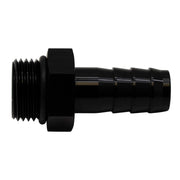 DeatschWerks 8AN ORB Male to 1/2in Male Triple Barb Fitting (Incl O-Ring) - Anodized Matte Black DeatschWerks Fittings