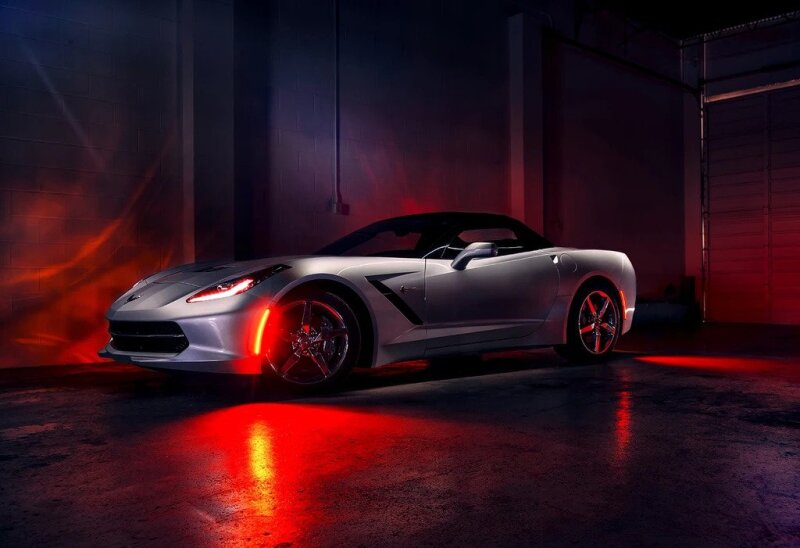 Oracle Chevrolet Corvette C7 Concept Sidemarker Set - Tinted - No Paint ORACLE Lighting Light Strip LED
