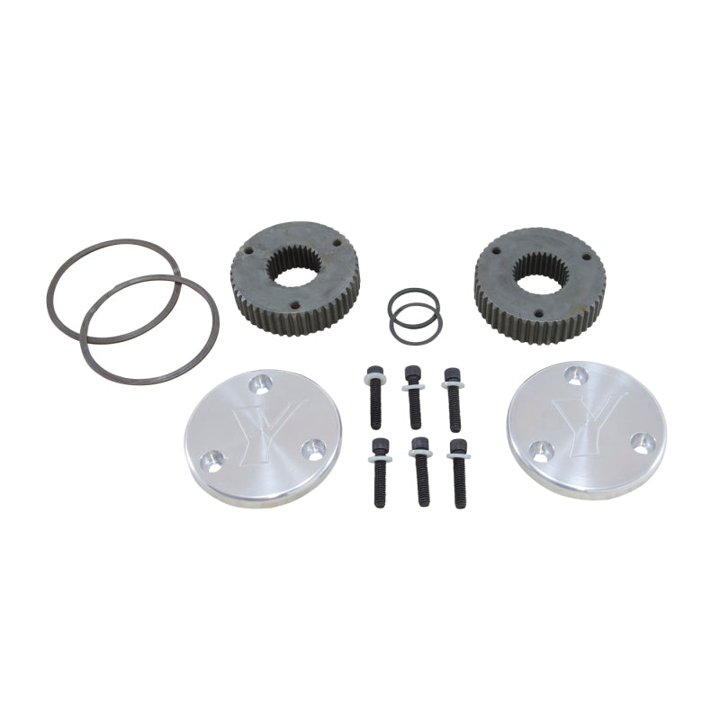 Yukon Gear Hardcore Drive Flange Kit For Dana 44 / 30 Spline Outer Stubs. Yukon Engraved Caps Yukon Gear & Axle Differential Install Kits