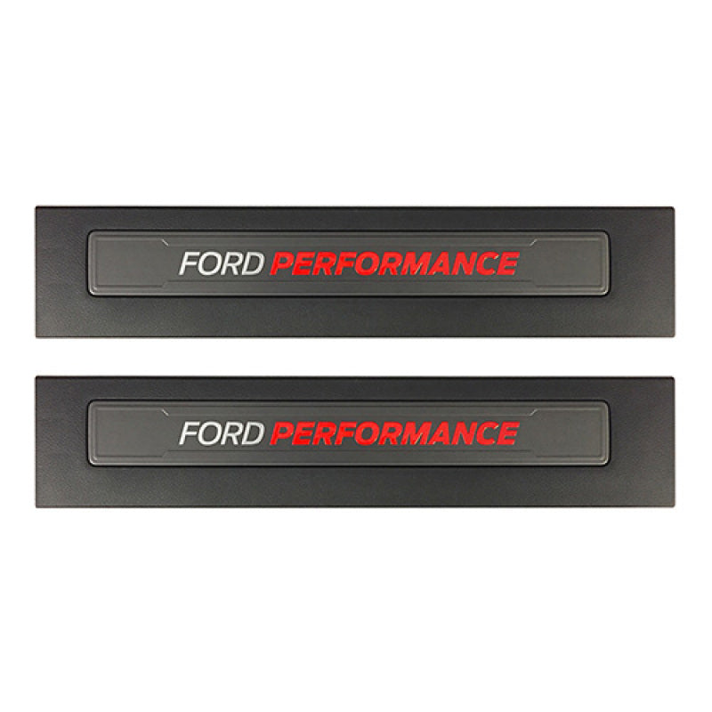 Ford Racing 15-17 Ford F-150 Ford Performance Sill Plate Set Ford Racing Spoilers