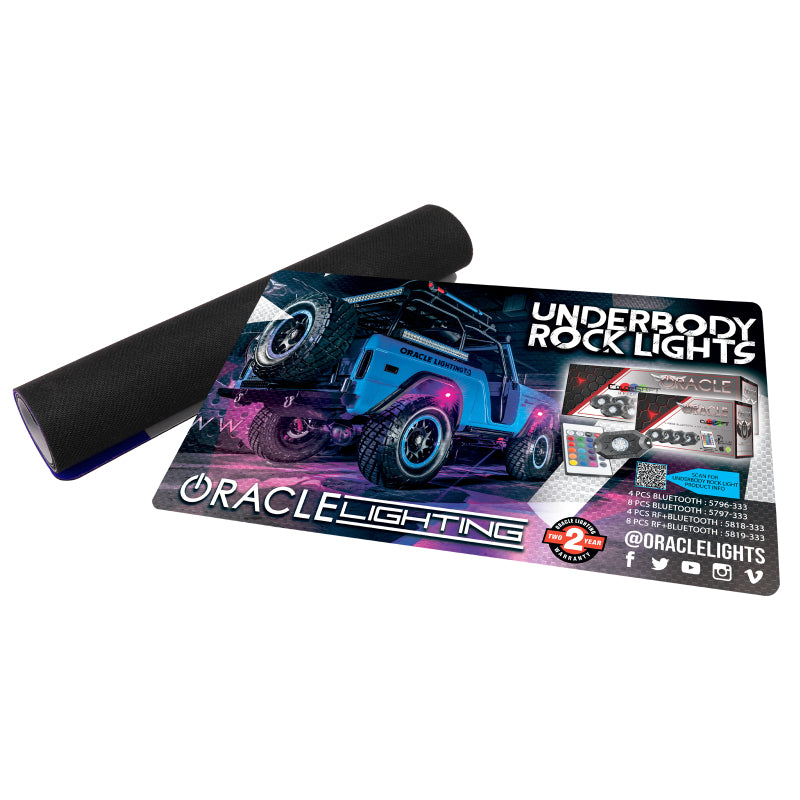 Oracle Neoprene Counter Mat 24in x 14in - Rock Light Design ORACLE Lighting POP Displays