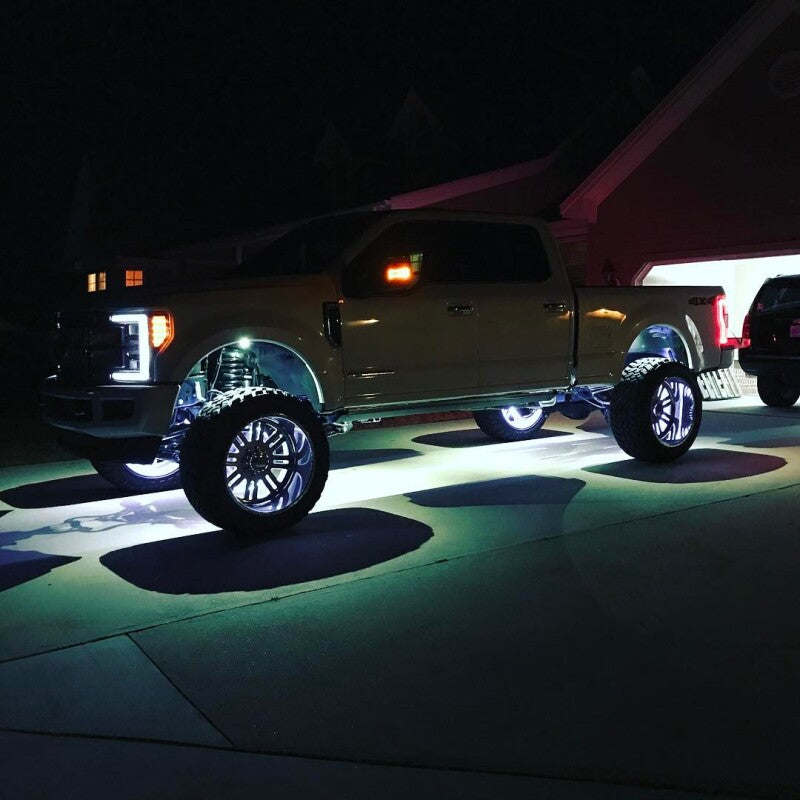 Oracle LED Illuminated Wheel Rings - White ORACLE Lighting Light Strip LED