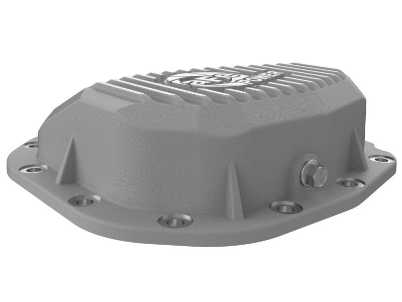 aFe Street Series Rear Differential Cover Raw w/ Fins 15-19 Ford F-150 (w/ Super 8.8 Rear Axles) aFe Diff Covers