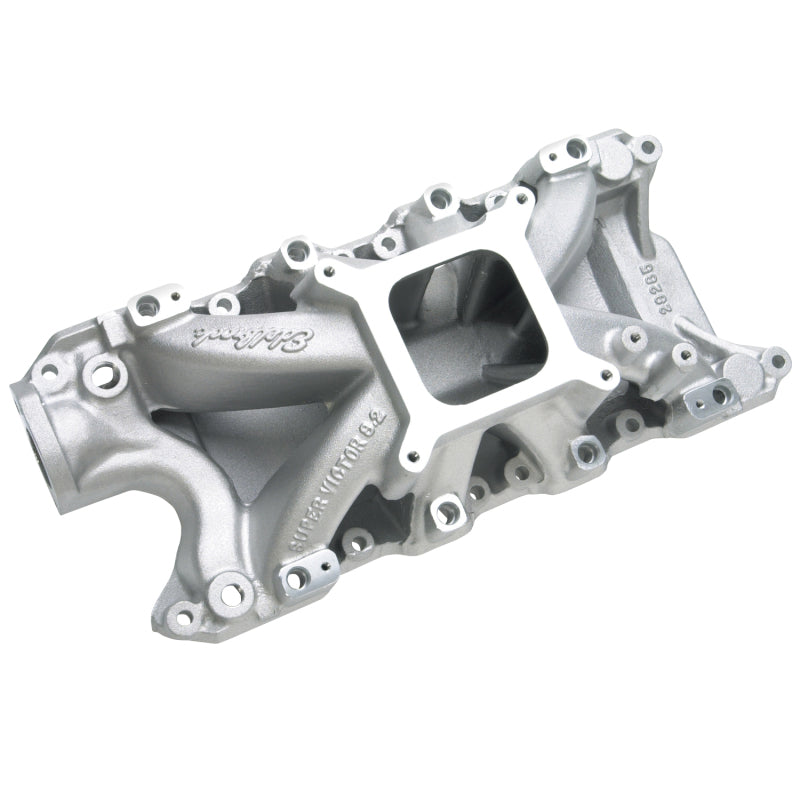 Edelbrock Ford Windsor Super Victor EFI Manifold 8 2In Deck Edelbrock Intake Manifolds