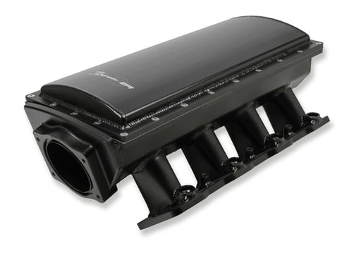 Sniper EFI Fabricated Race Series Intake Manifold - GM LS3/L92 - 90mm - Black 838232 HOLLEY EFI Autoparts