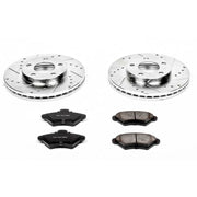 Power Stop 94-98 Ford Mustang Front Z23 Evolution Sport Brake Kit PowerStop Brake Kits - Performance D&S