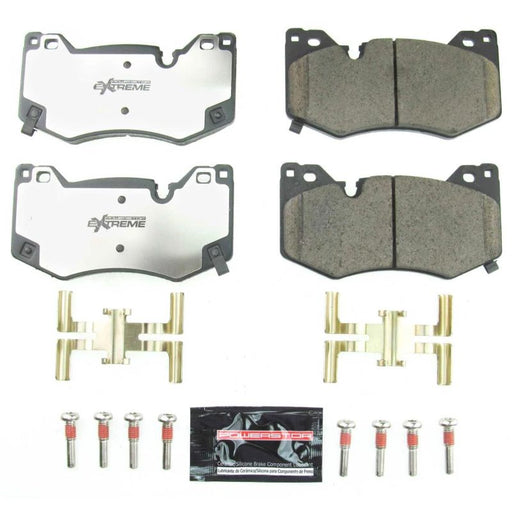 Power Stop 2020 Chevrolet Corvette Front Z26 Extreme Street Brake Pads w/Hardware PowerStop Brake Pads - Performance