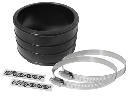 aFe Magnum FORCE Cold Air Intake System Spare Parts Kit (3in ID x 2in L) Straight Coupler - Black aFe Air Intake Components