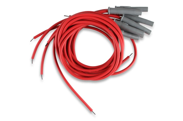 Super Conductor Spark Plug Wire Set, 8 Cyl Multi-Angle Plug, Socket/HEI 31199 MSD Autoparts