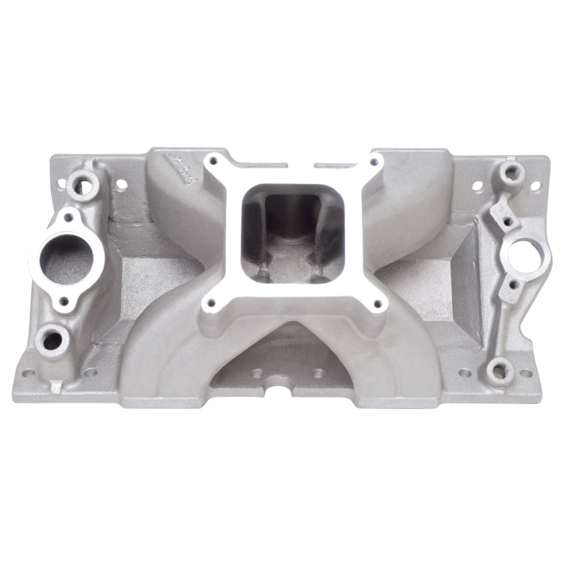 Edelbrock Super Victor SBC Manifold for GM Cast Iron Vortec Heads (Race Manifold) Edelbrock Intake Manifolds