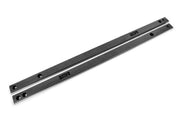 BMR 15-20 S550 Mustang Chassis Jacking Rails (Shorter Tube) - Black Hammertone BMR Suspension Chassis Bracing
