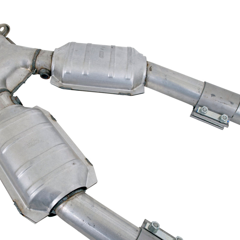 BBK 99-04 Mustang 4.6 GT / Cobra High Flow X Pipe With Catalytic Converters - 2-1/2 BBK Catback