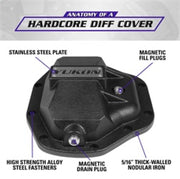 Yukon Gear Hardcore Diff Cover for Dana 80 Yukon Gear & Axle Diff Covers