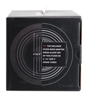 Spectre Adjustable Conical Air Filter 9-1/2in. Tall (Fits 3in. / 3-1/2in. / 4in. Tubes) - Red Spectre Air Filters - Universal Fit