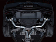 AWE 2024 Ford Mustang GT Fastback S650 RWD Track Edition Cat-Back Exhaust w/ Quad Diamond Black Tips AWE Tuning Catback