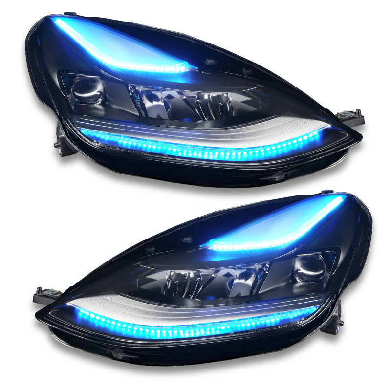 Oracle 2021+ Tesla Model 3 Dynamic ColorSHIFT Headlight DRL Upgrade Kit ORACLE Lighting Headlights