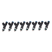 Edelbrock Fuel Injectors 50 Lb/Hr Long 60mm Uscar High Impedance Set of 8 Edelbrock Fuel Injectors - Single