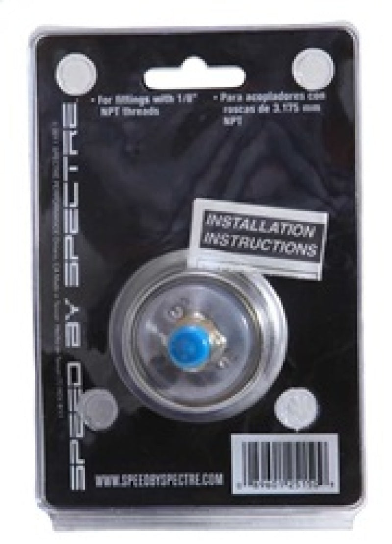 Spectre Fuel Pressure Gauge (Liquid Filled) 0-15psi Spectre Gauges