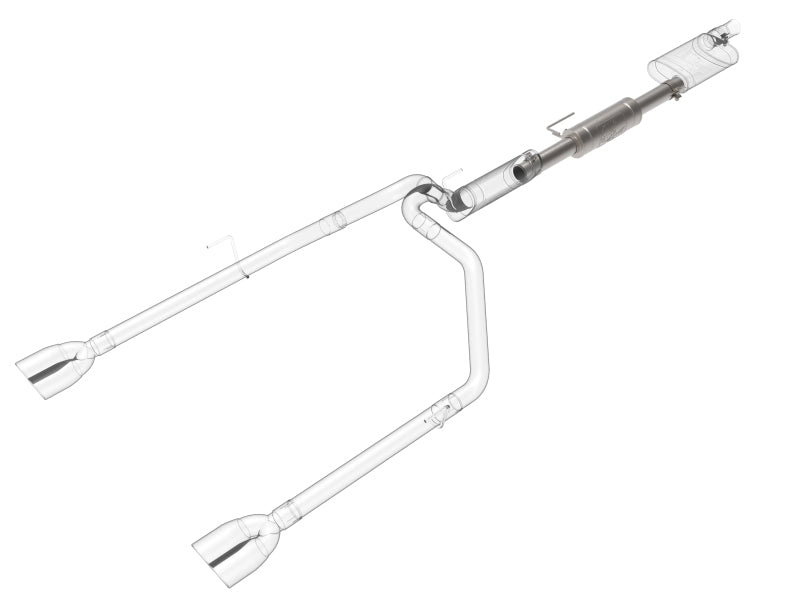 aFe Vulcan Series 3in T304 Stainless Steel Muffler Upgrade Pipe (Use w/ PN 49-48083-B/P) aFe Muffler