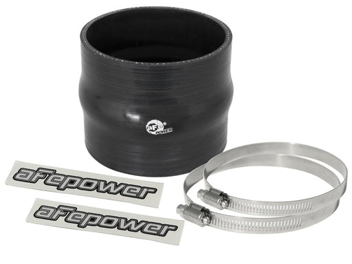aFe Magnum FORCE Silicone Replacement Coupling Kit 3.5in ID x 3in Length Straight Coupler w/ Hump aFe Air Intake Components