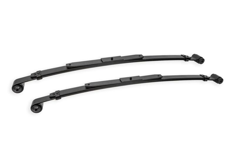 BMR 67-69 GM F-Body 1st Gen / 68-74 GM X-Body 3rd Gen 3in Drop Rear Lowering Leaf Springs - Black BMR Suspension Lowering Springs