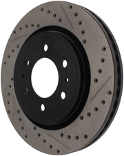 StopTech Slotted & Drilled Sport Brake Rotor Stoptech Brake Rotors - Slot & Drilled