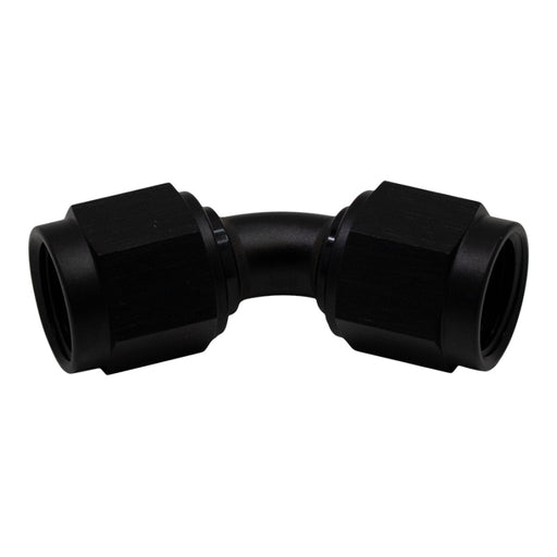 DeatschWerks 6AN Flare Female Swivel 45-Degree to 6AN Flare Female Swivel - Anodized Matte Black DeatschWerks Fittings