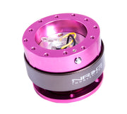 NRG Quick Release Gen 2.0 - Pink Body / Titanium Chrome Ring NRG Quick Release Adapters