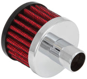 K&N Steel Base Crankcase Vent Filter .75in Vent OD x 2in OD x 1.5in Height K&N Engineering Air Filters - Universal Fit