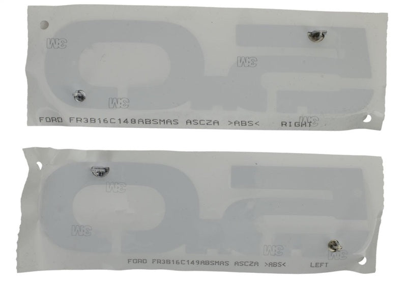 Ford Racing 15-17 Ford Mustang 5.0L Fender Emblem Chrome Ford Racing Other Body Components