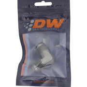 DeatschWerks 8AN Male Flare To 8AN Male Flare 90-Degree Coupler Fitting DeatschWerks Fittings