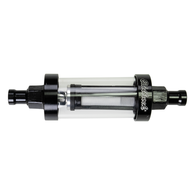 Edelbrock 5/16in i.d. Hose Clear View Fuel Filter Edelbrock Fuel Filters