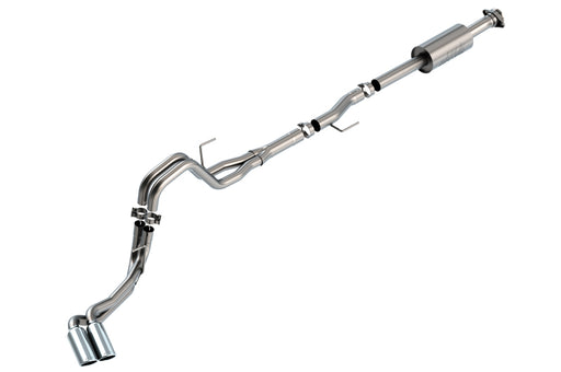 Borla F-150 2021 2.7L/3.5L 4dr CC SB EC STB Lari/King R/Plinum/LTD 3/2.25 DSE CB S-Type CHR Tips Borla Catback