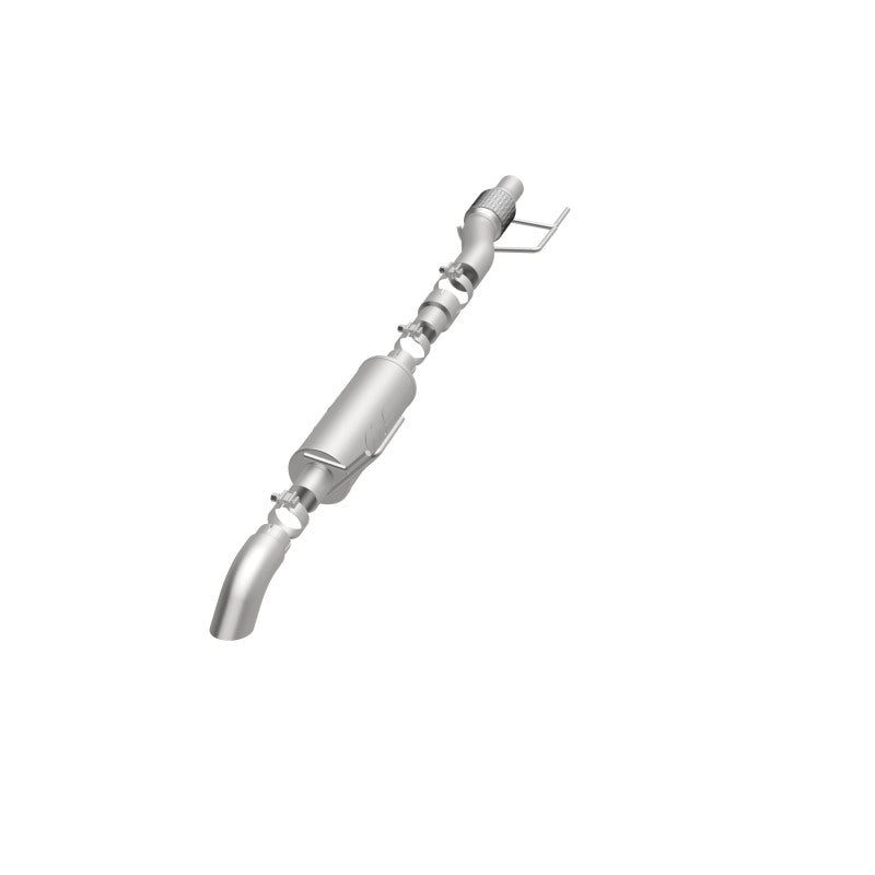 MagnaFlow Cat-Back, SS, 2.5/3in, Turn Down In Front Rear Tire 2015 Ford F150 2.7L V6T Ext Cab Magnaflow Catback